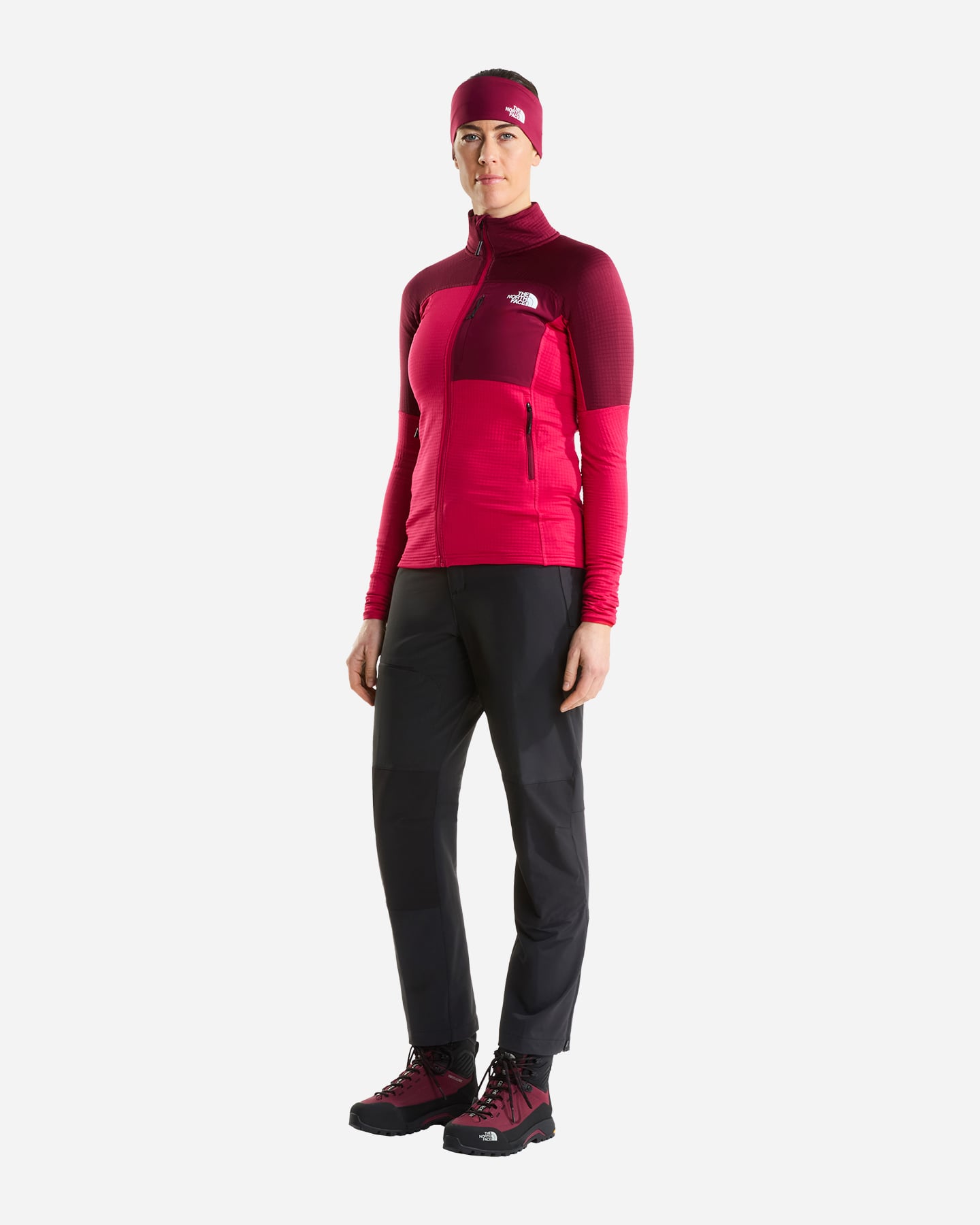 Pile THE NORTH FACE POWERGRID STORMGAP W - Fucsia - 5 | Cisalfa Sport