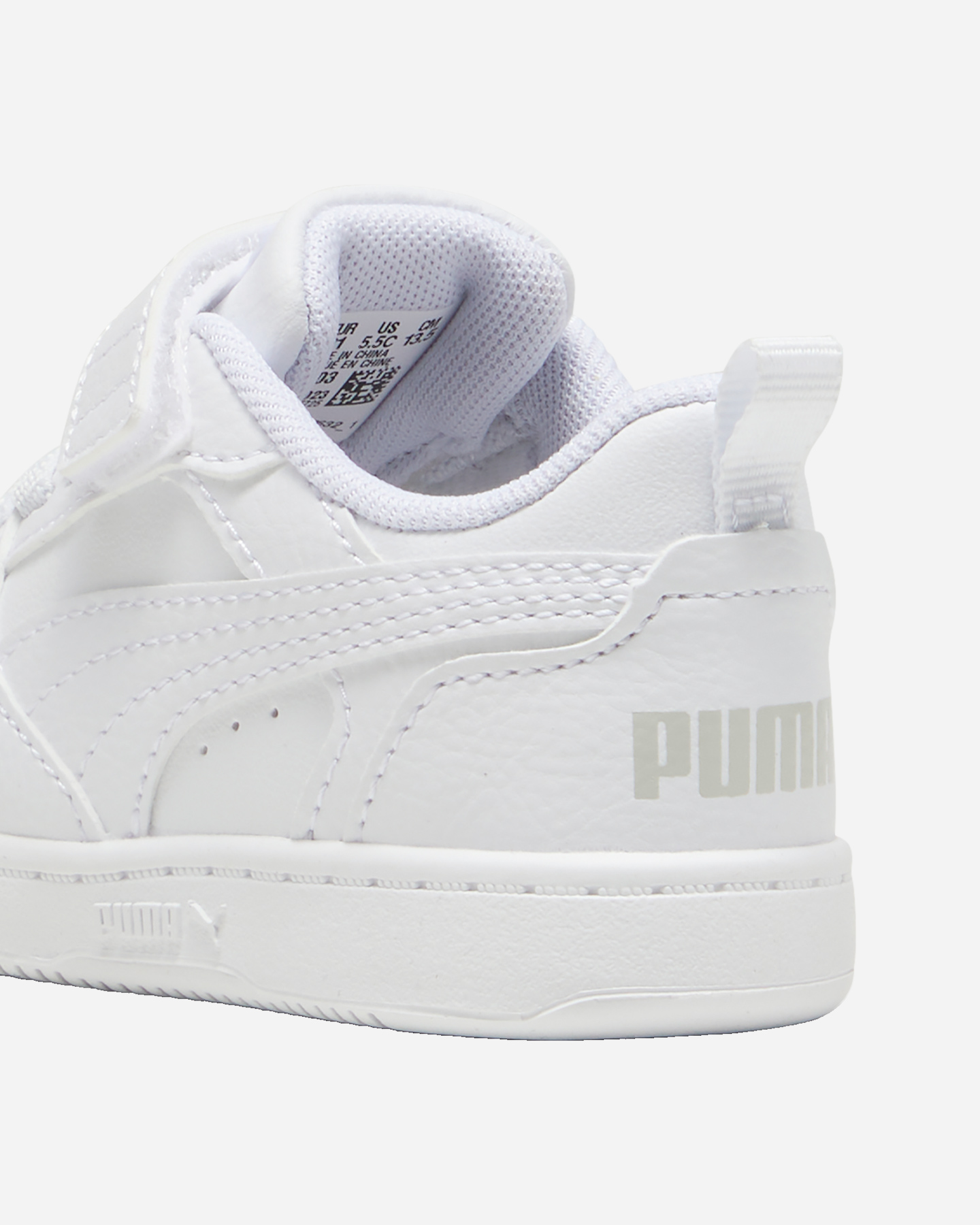 Scarpe sneakers PUMA REBOUND V6 LO INF JR - Bianco - 5 | Cisalfa Sport