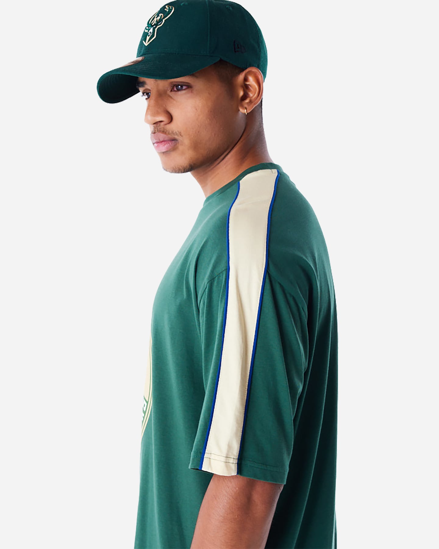 T shirt nba NEW ERA PANEL OS BUCKS M - Verde - 4 | Cisalfa Sport