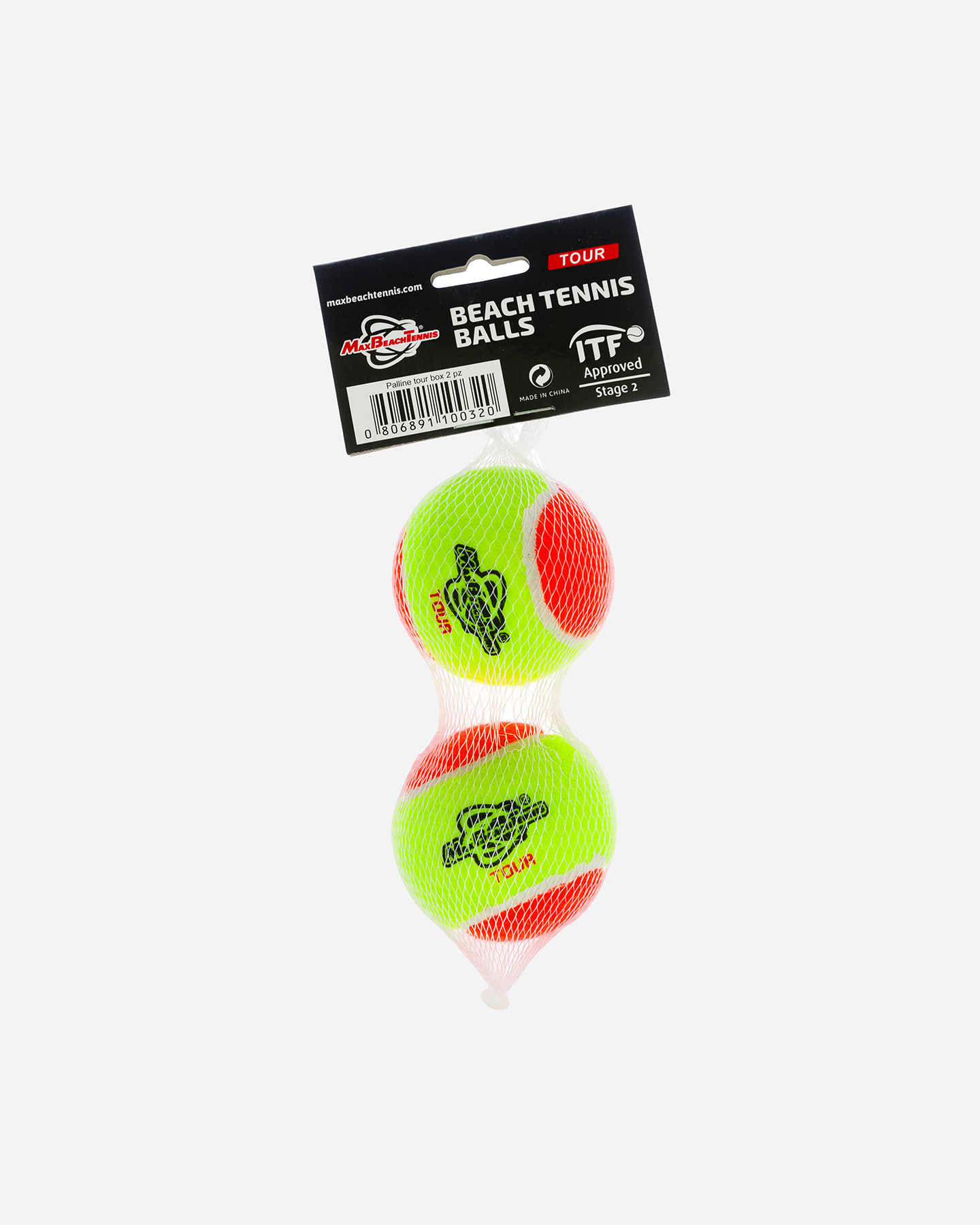 Palle tennis MBT TOUR BEACH 2PZ  - Color mix - 1 | Cisalfa Sport