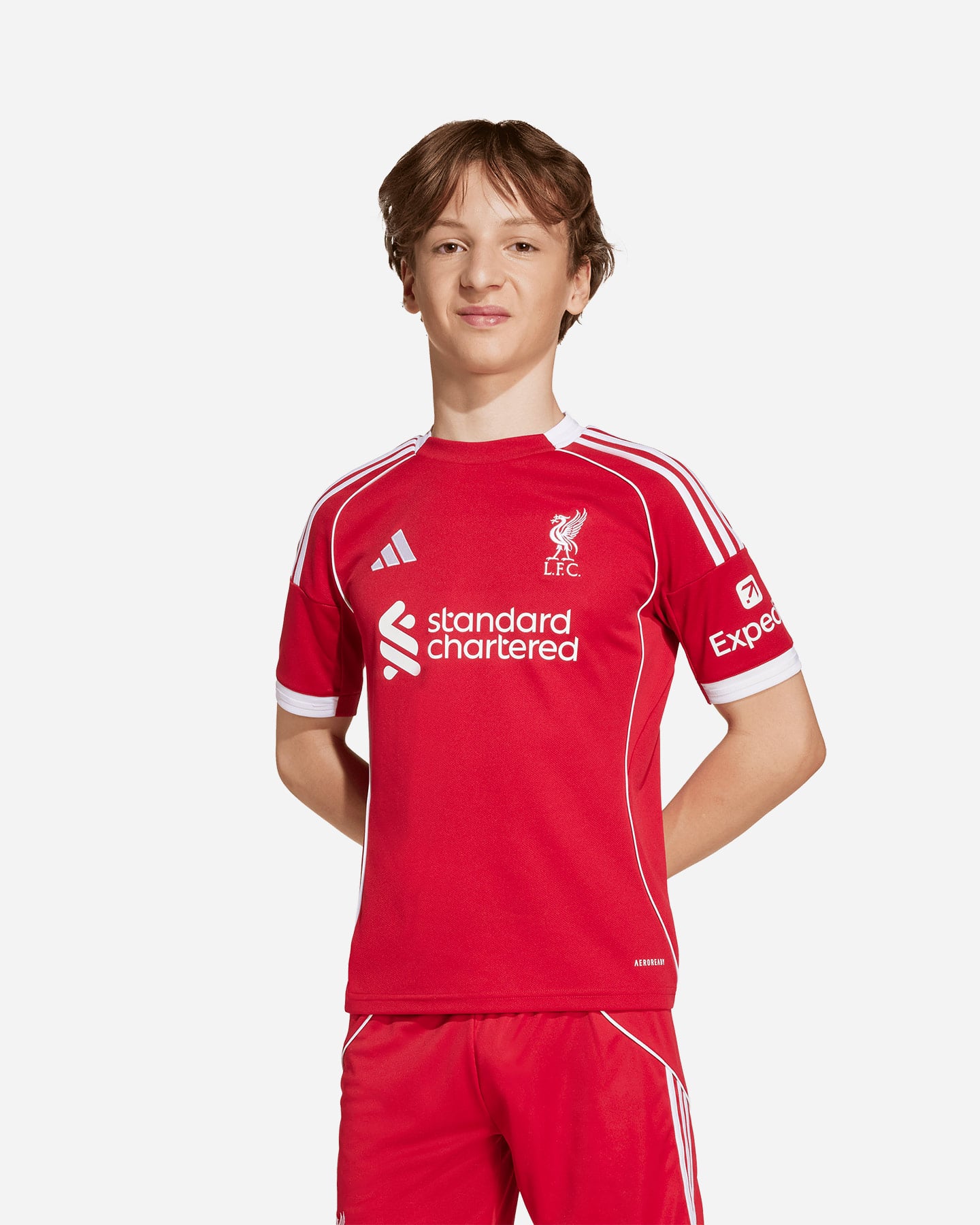 Maglia calcio ufficiale ADIDAS LIVERPOOL HOME 25-26 JR - Color mix - 2 | Cisalfa Sport
