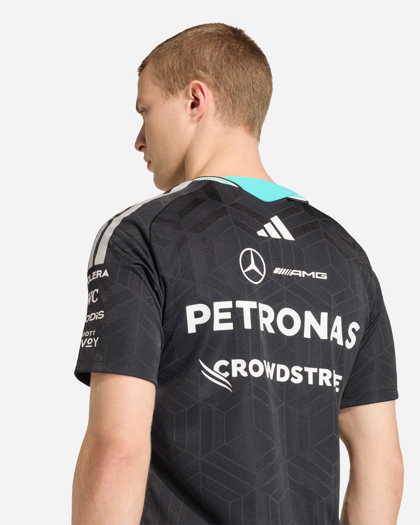 T-shirt ADIDAS MERCEDES AUTHENTIC M - Nero - 5 | Cisalfa Sport