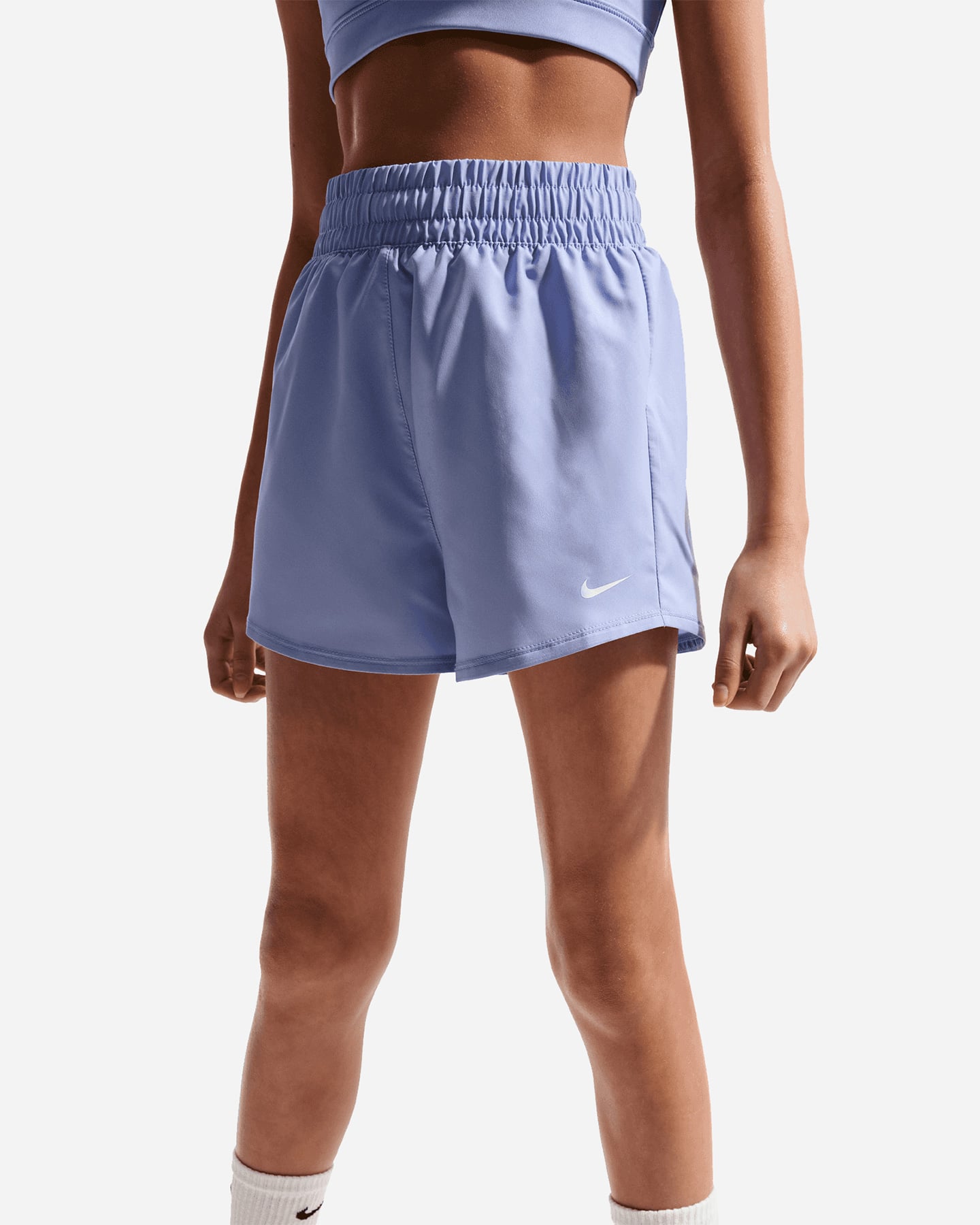 Pantaloncini NIKE DRI FIT JR - Lilla - 3 | Cisalfa Sport
