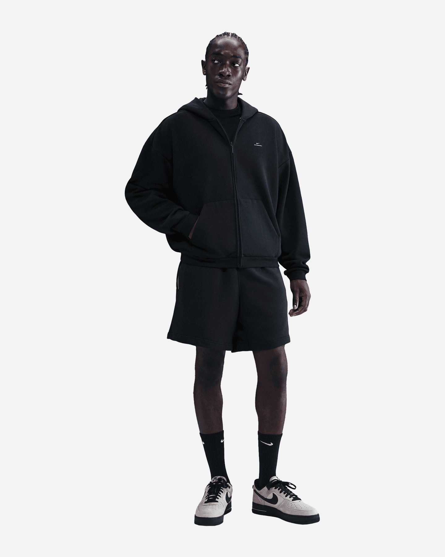 Felpa NIKE FLC THERMA FIT M - Nero - 1 | Cisalfa Sport