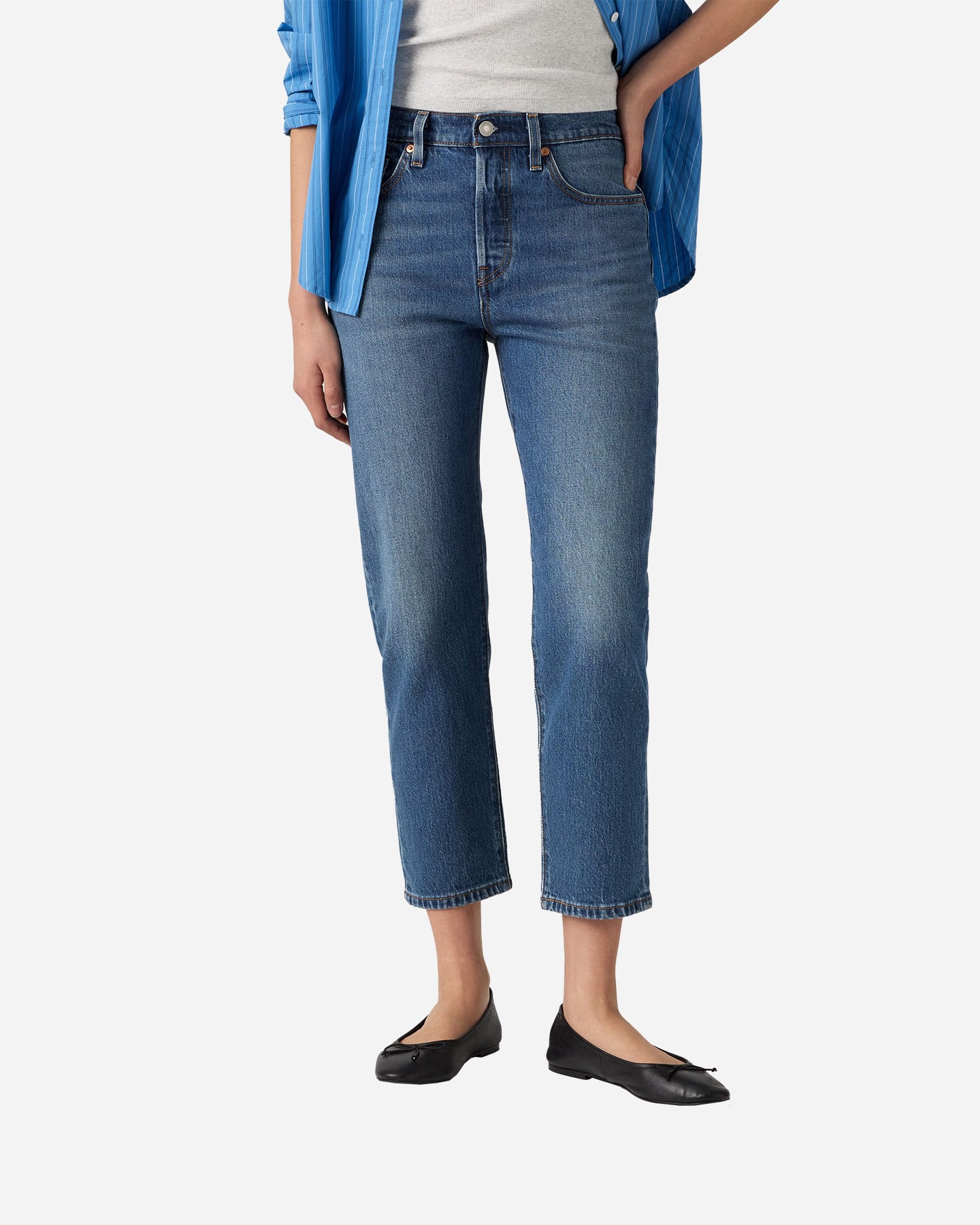 Jeans LEVI'S 501 CROP L30 W - Denim - 1 | Cisalfa Sport