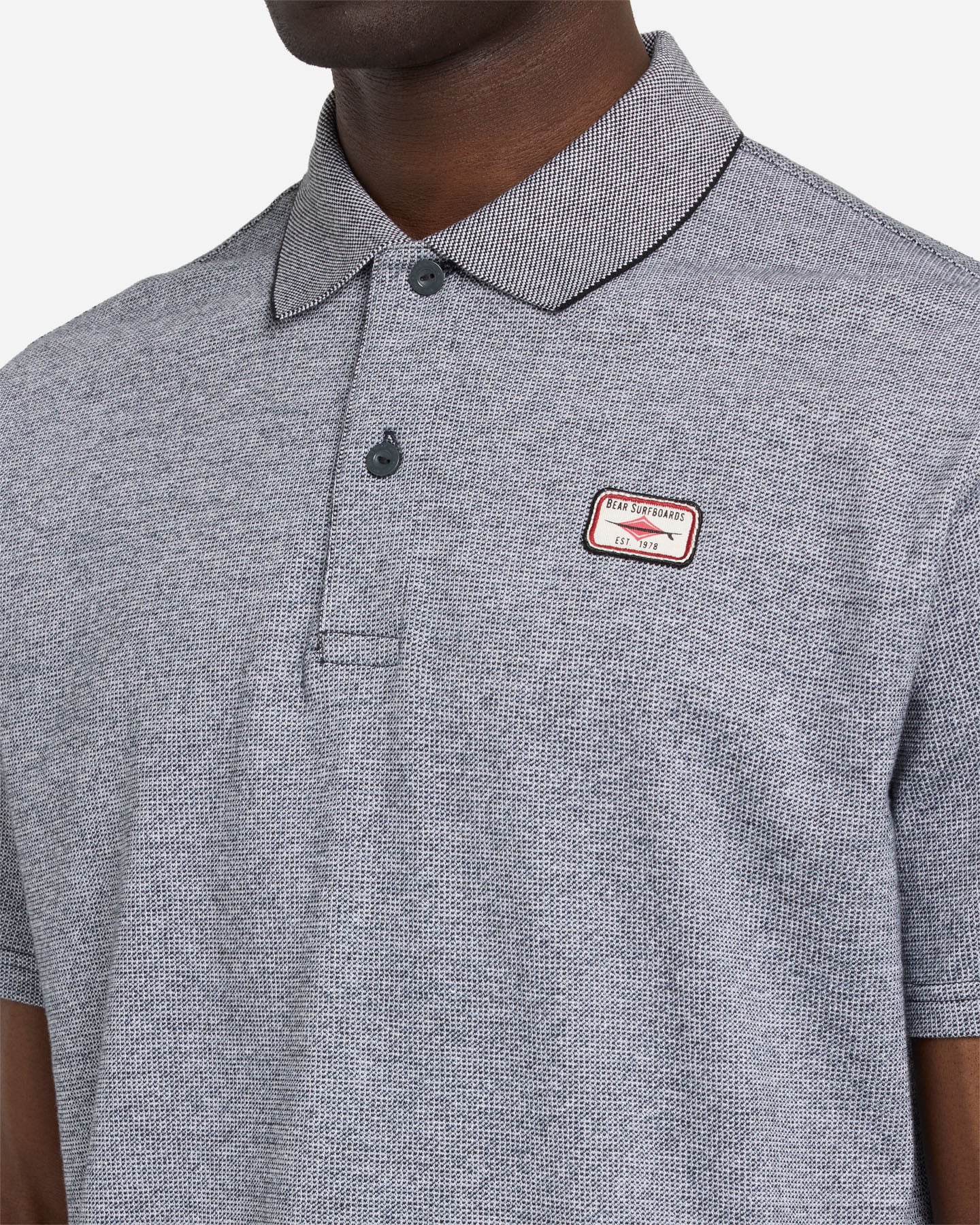 Polo BEAR WAVES AFTER WAVES M - Grigio - 5 | Cisalfa Sport