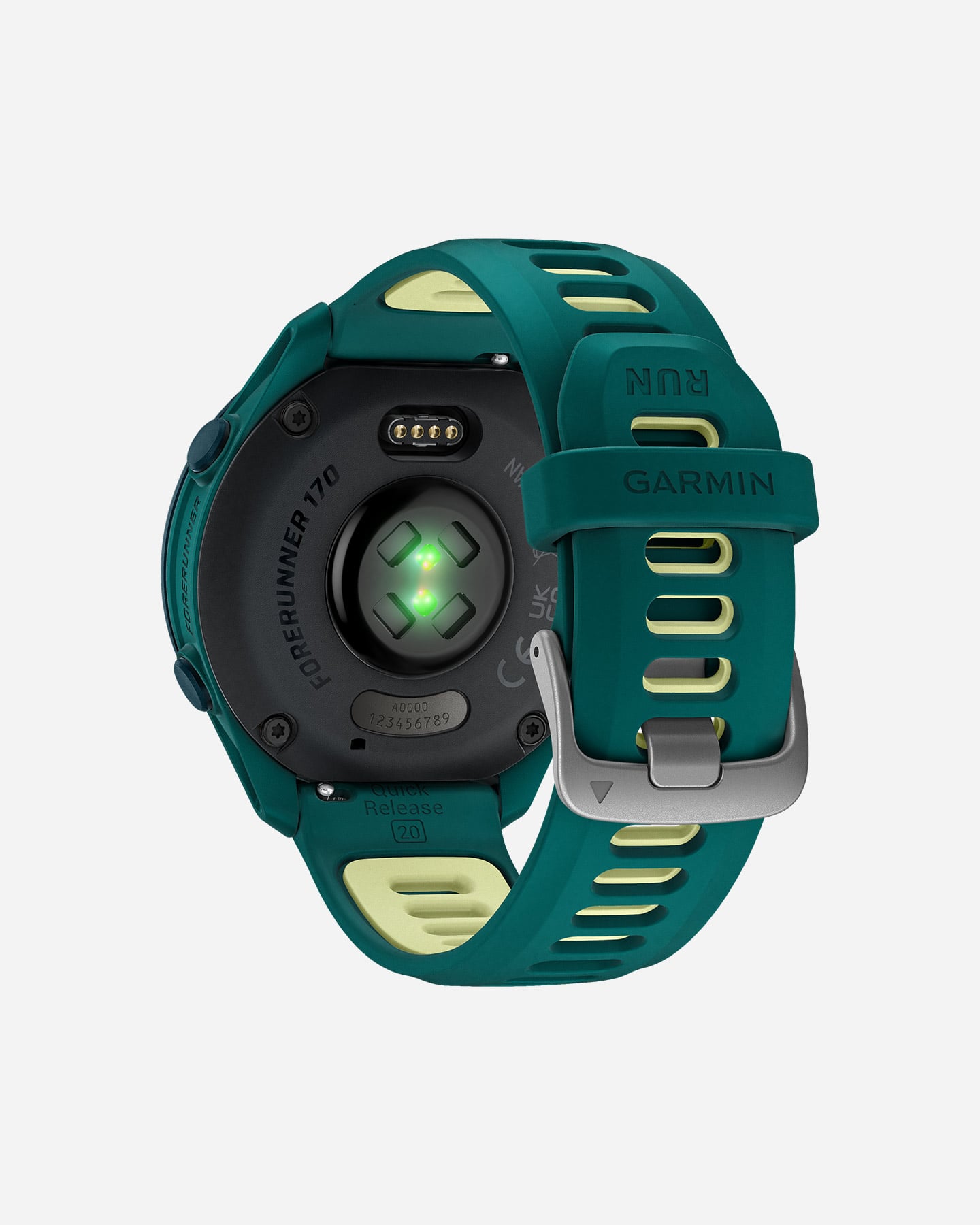 Orologio multifunzione GARMIN FORERUNNER 170 MUSIC  - Verde - 4 | Cisalfa Sport