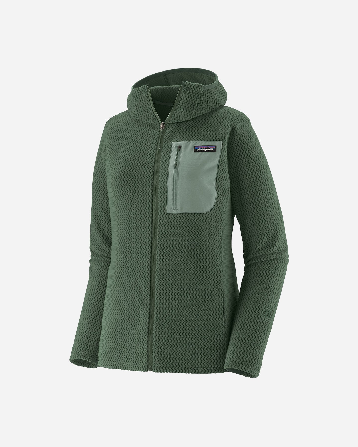 Pile PATAGONIA R1 AIR W - Verde - 4 | Cisalfa Sport