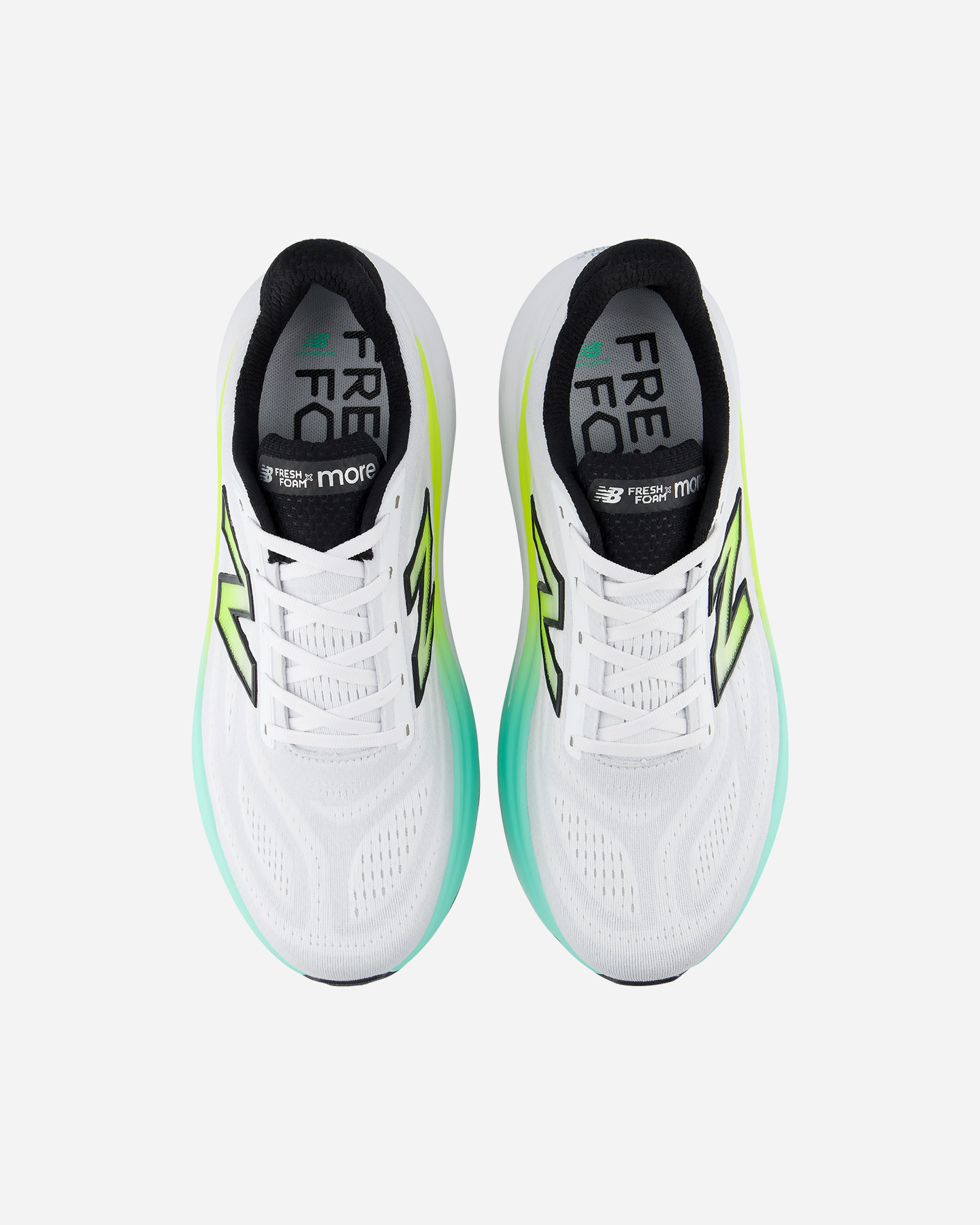 Scarpe running NEW BALANCE FRESH FOAM MORE V6 M - Bianco - 3 | Cisalfa Sport