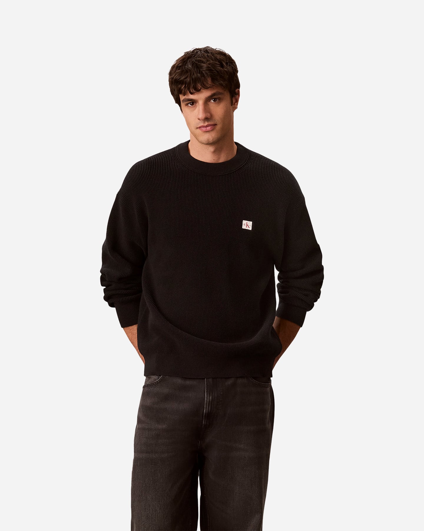 Camicia CALVIN KLEIN JEANS WAFFLE BADGE M - 1 | Cisalfa Sport