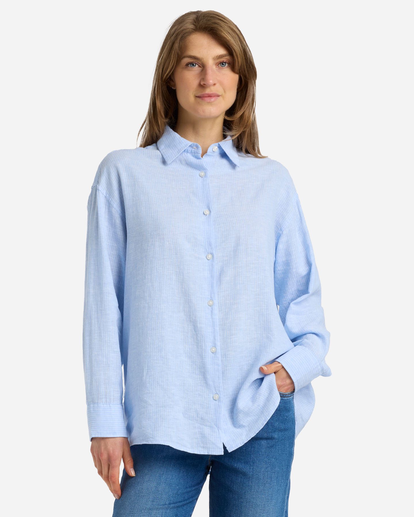 Camicia DACK'S ESSENTIAL W - Azzurro - 1 | Cisalfa Sport