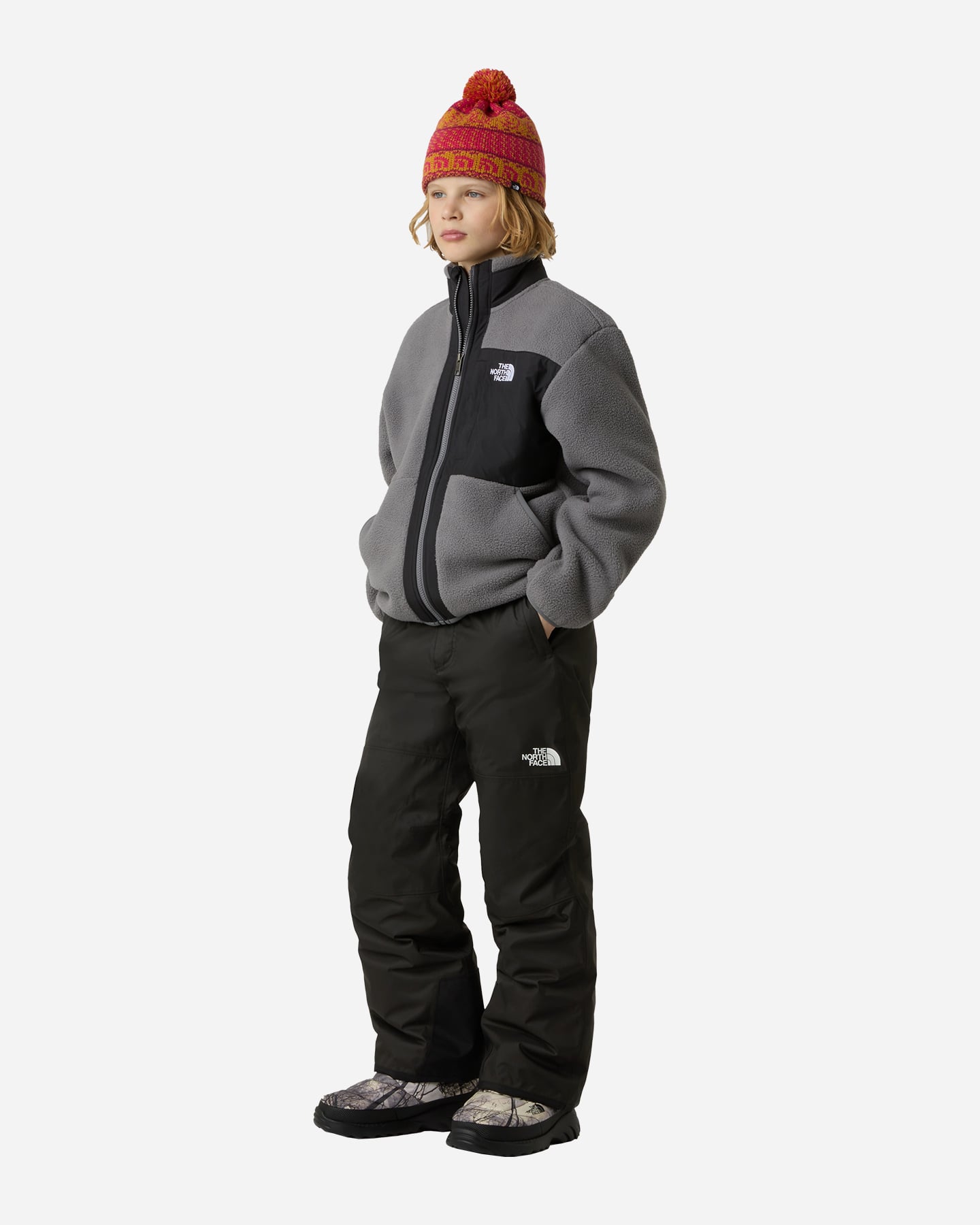Felpa THE NORTH FACE YUMIORI JR - Grigio - 5 | Cisalfa Sport