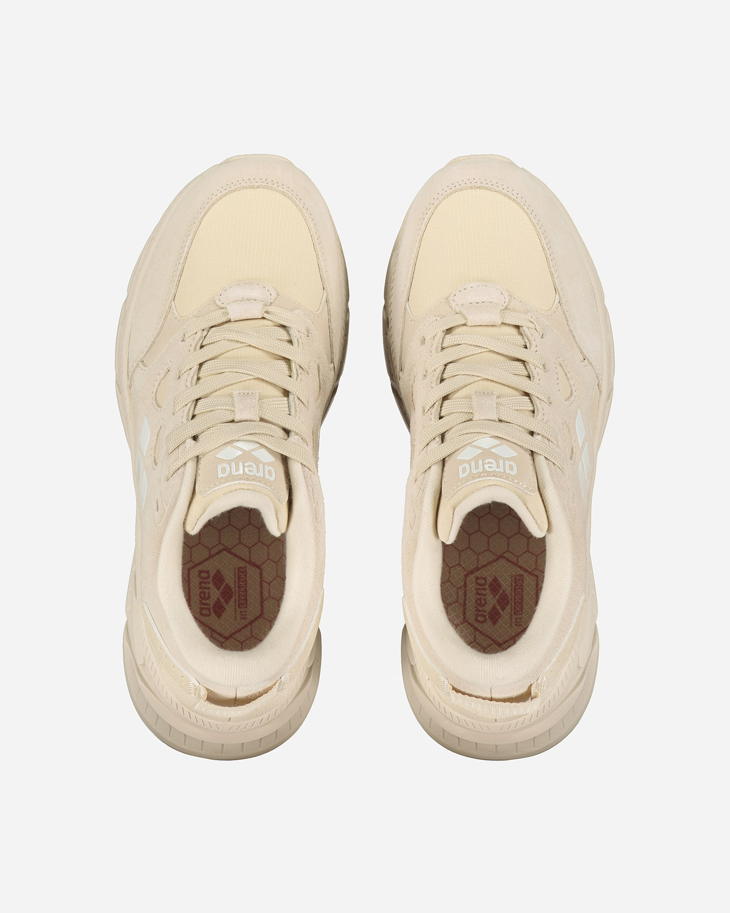 Scarpe sneakers ARENA DC9 SUEDE W - Beige - 4 | Cisalfa Sport