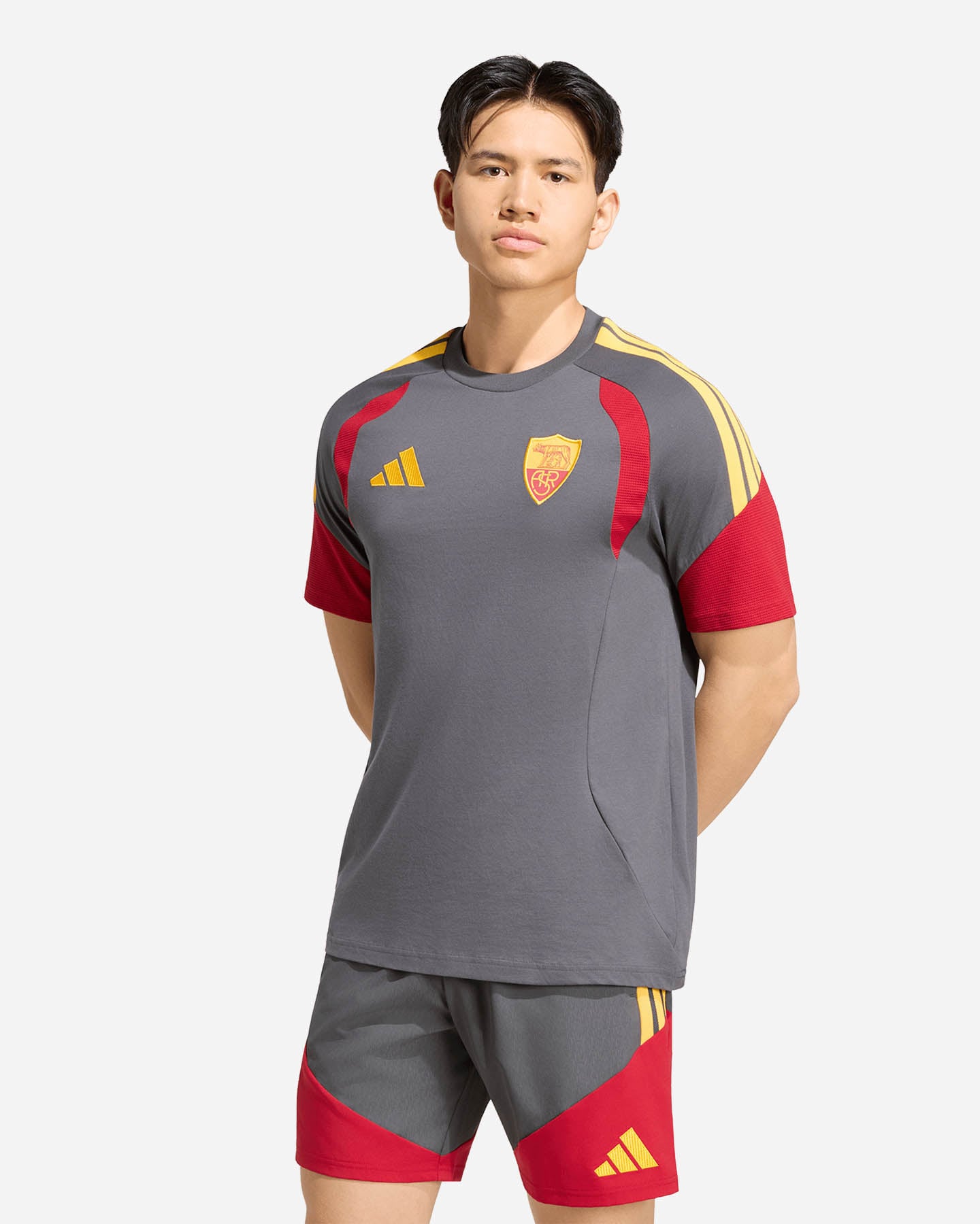 Abbigliamento calcio ufficiale ADIDAS AS ROMA TIRO26 TRAINING 26-27 M - 1 | Cisalfa Sport