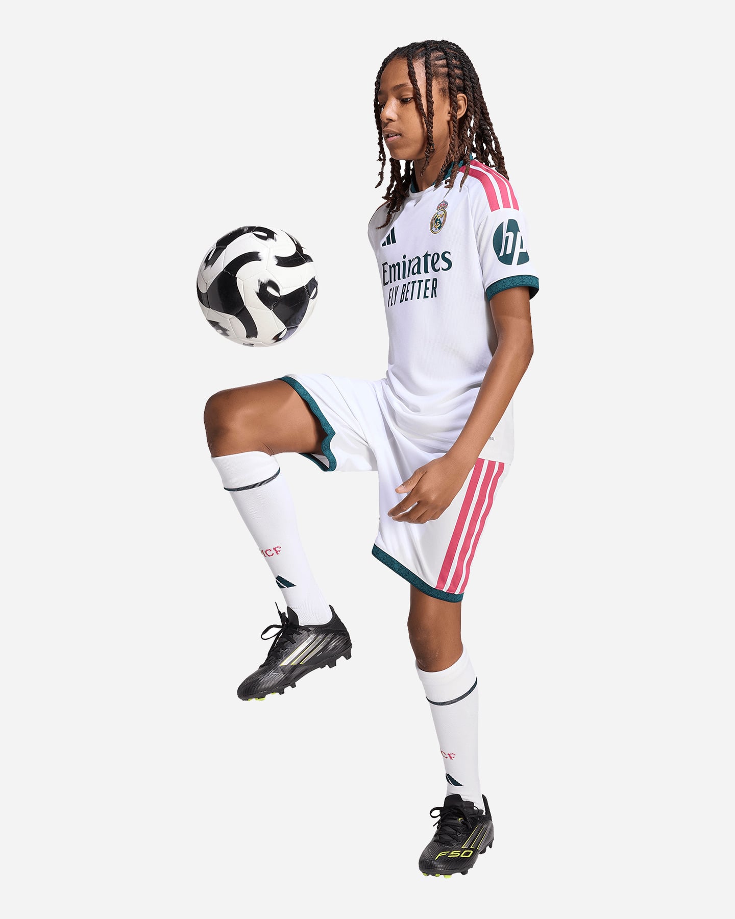 Maglia calcio ufficiale ADIDAS REAL MADRID HOME 26-27 JR - Bianco - 2 | Cisalfa Sport