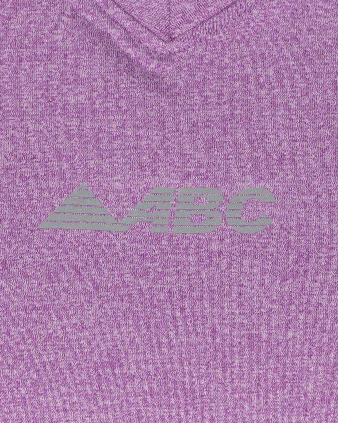 T-shirt running ABC ESSENTIAL W - Viola - 4 | Cisalfa Sport