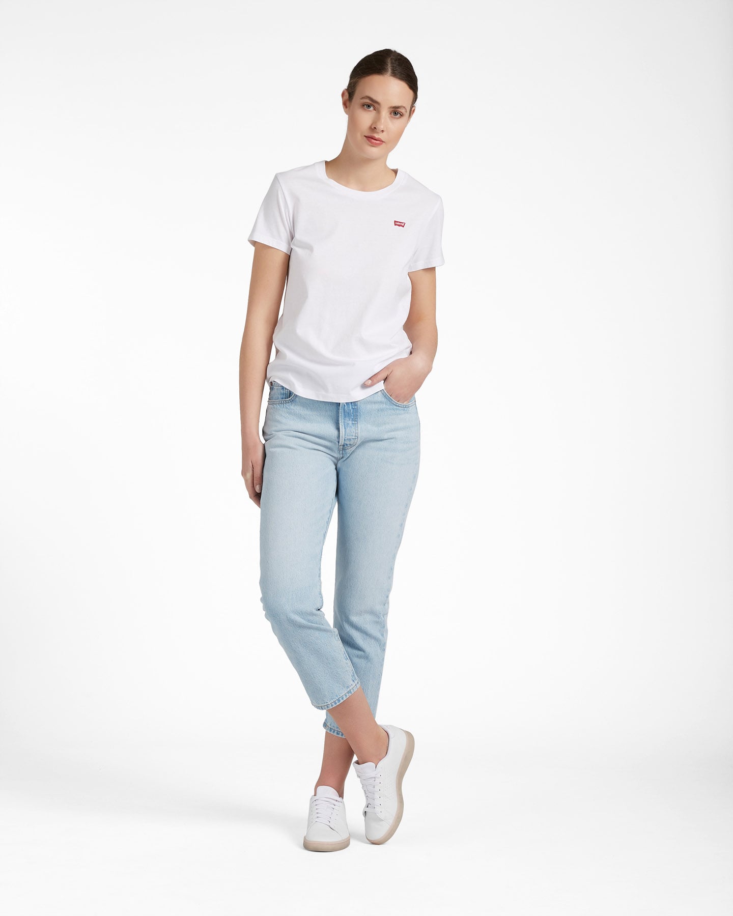 T-shirt LEVI'S SMALL LOGO CHESTHIT W - Bianco - 1 | Cisalfa Sport