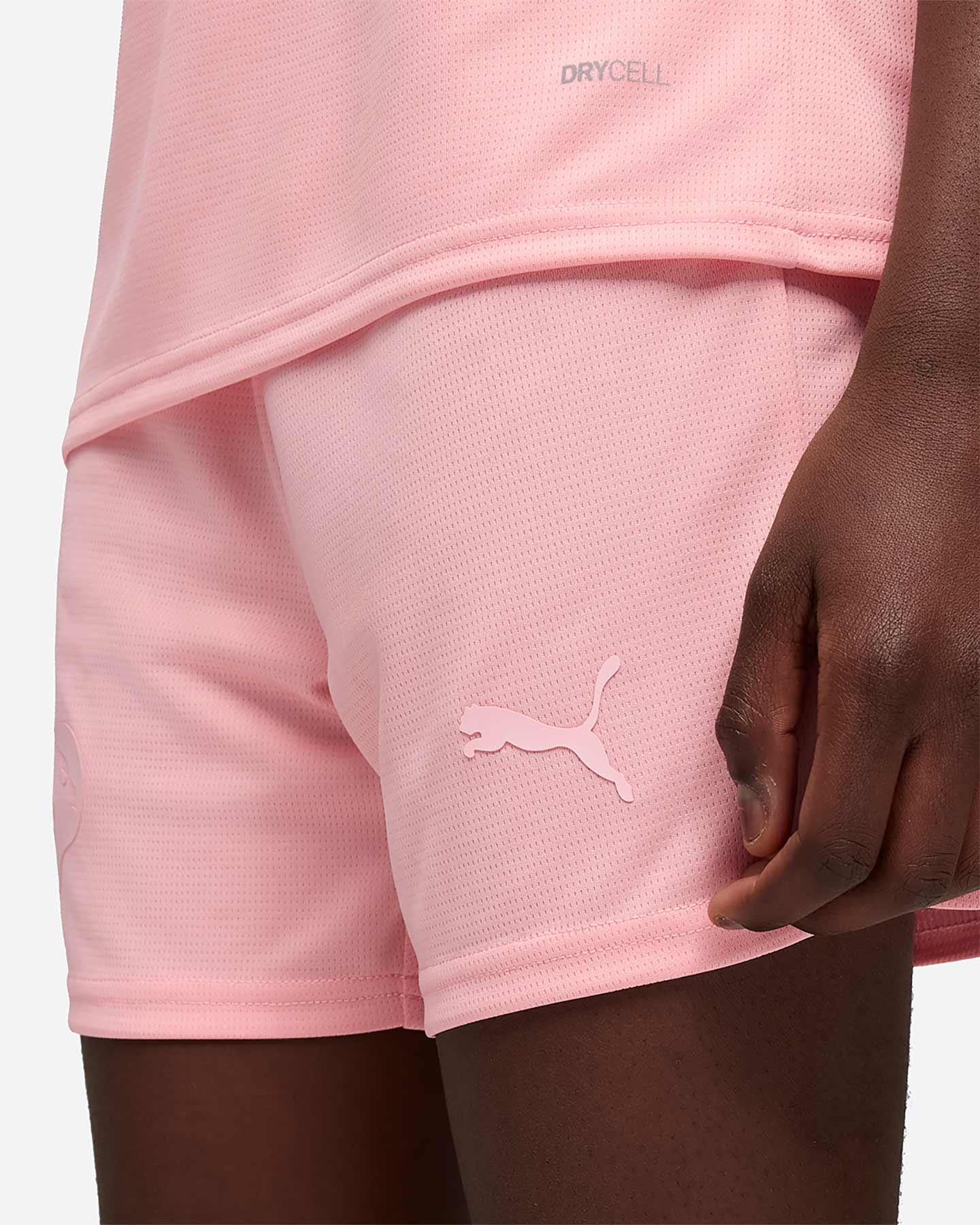 Pantaloncini calcio ufficiali PUMA PALERMO HOME 25-26 JR - Rosa - 5 | Cisalfa Sport