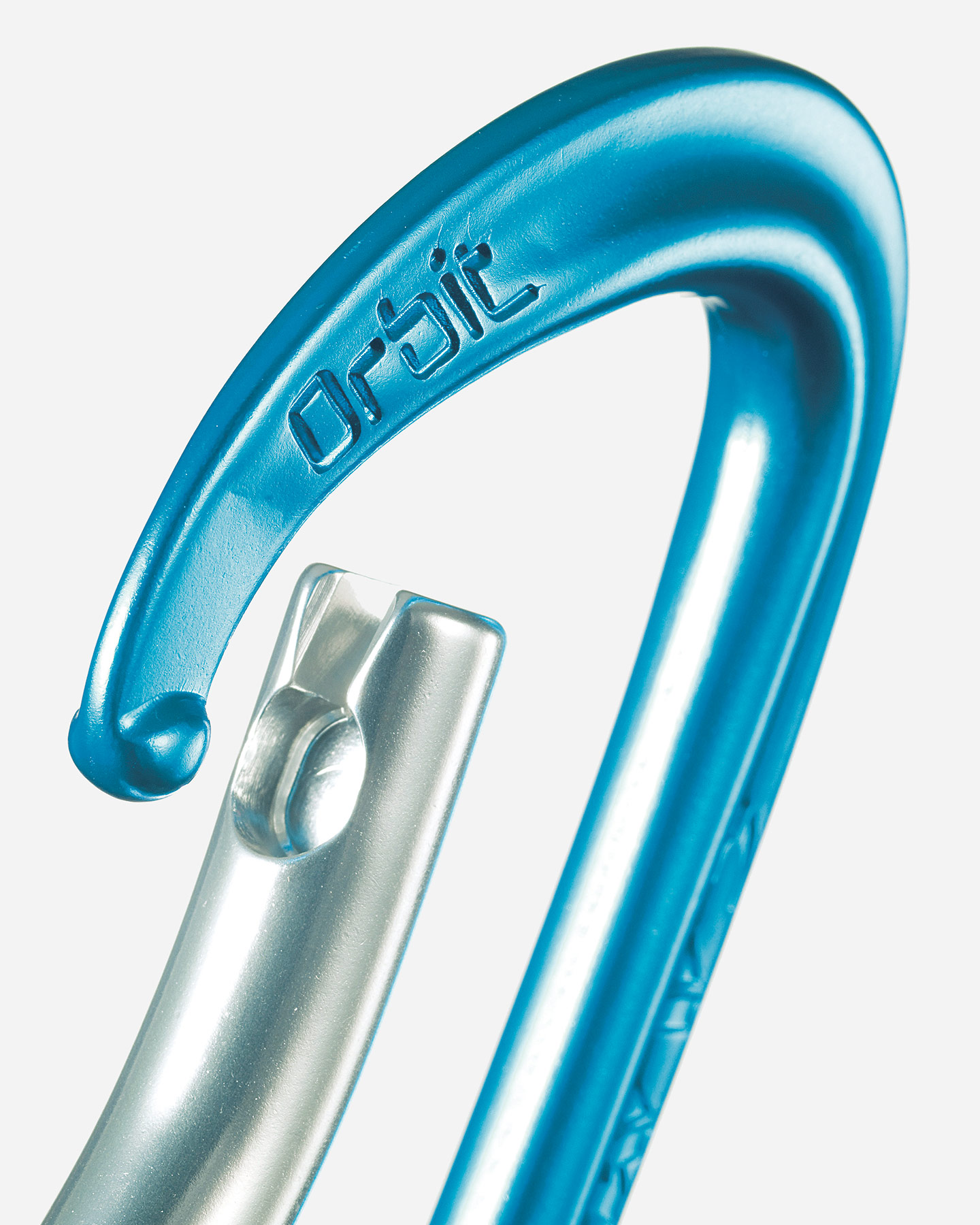 Moschettone CAMP ORBIT LEVA CURVA  - Argento - 2 | Cisalfa Sport