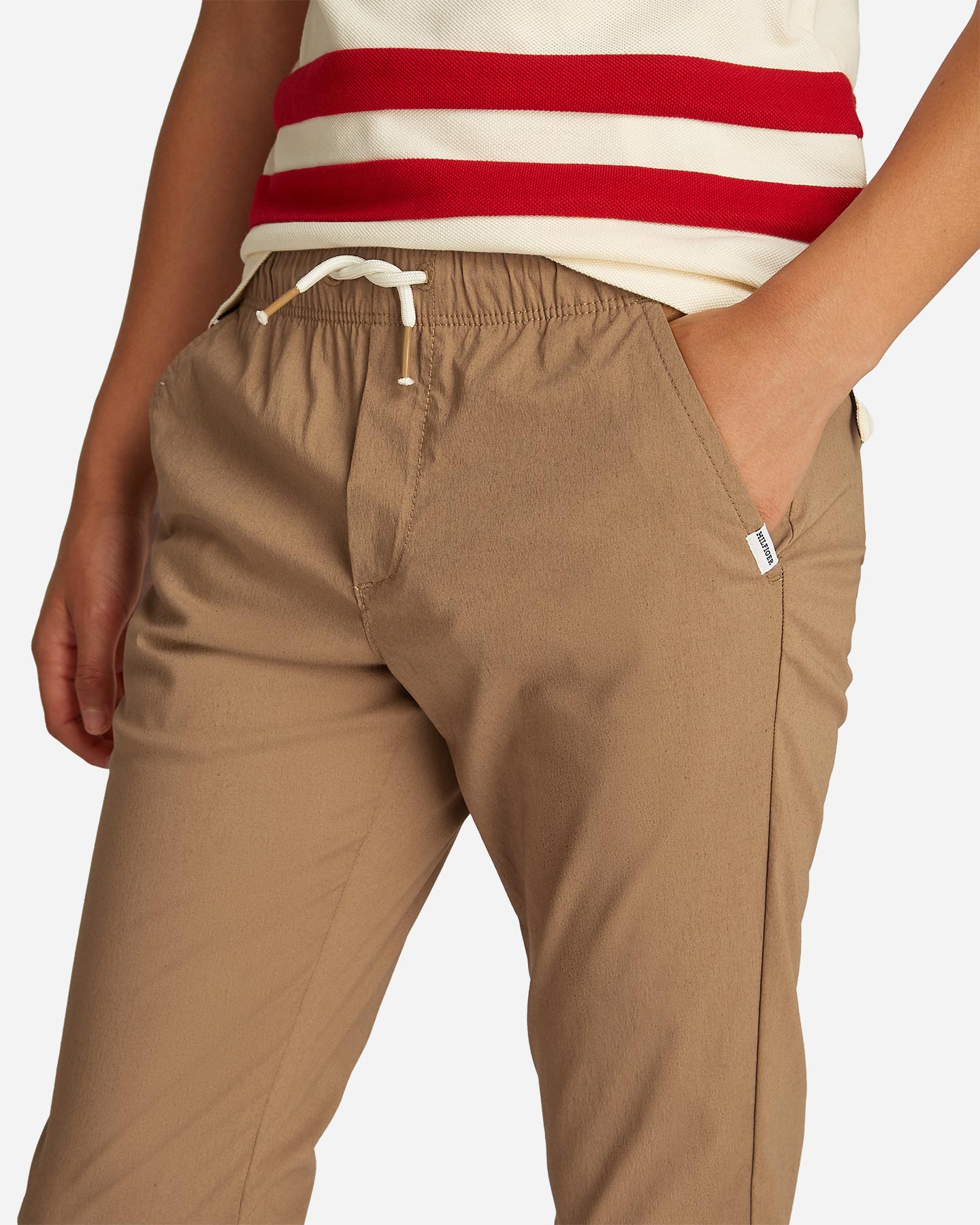 Jeans TOMMY HILFIGER PULL ON LIGHT JR - Marrone - 4 | Cisalfa Sport