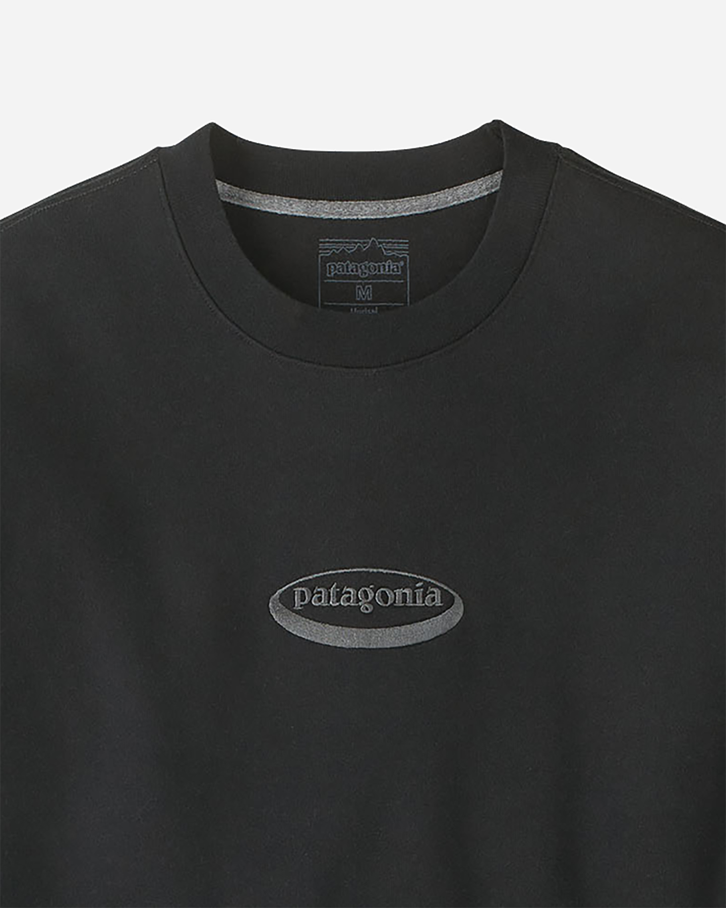 Felpa PATAGONIA 95 OVAL LOGO UPRISAL M - Nero - 1 | Cisalfa Sport