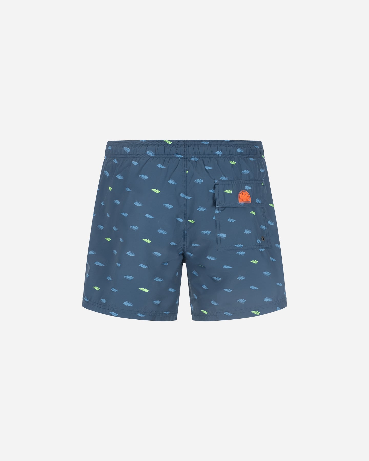 Boxer mare SUNDEK ALLOVER LOGO 14" M - Blu - 1 | Cisalfa Sport