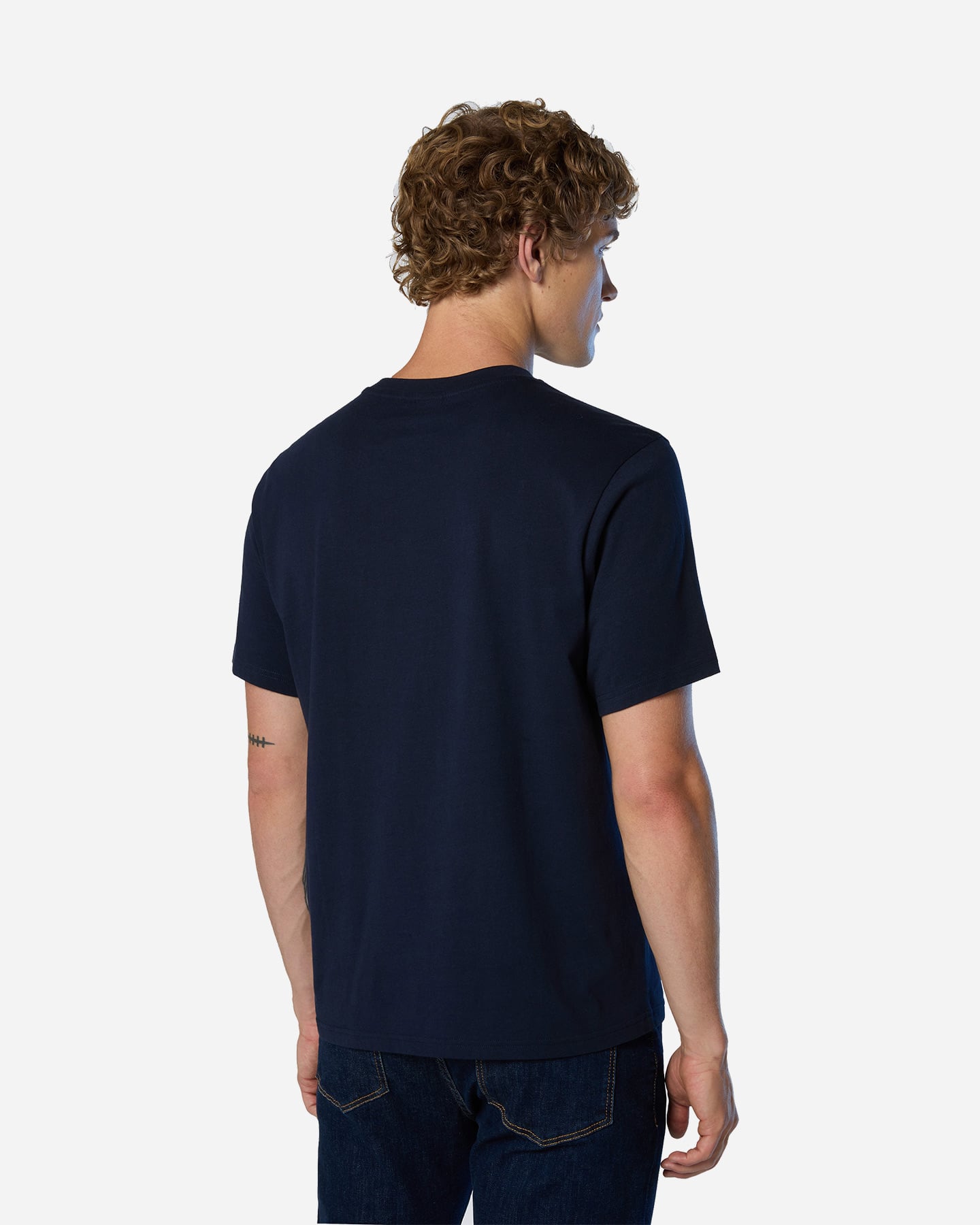 T-shirt NORTH SAILS BASIC BOLLO M - Blu - 3 | Cisalfa Sport