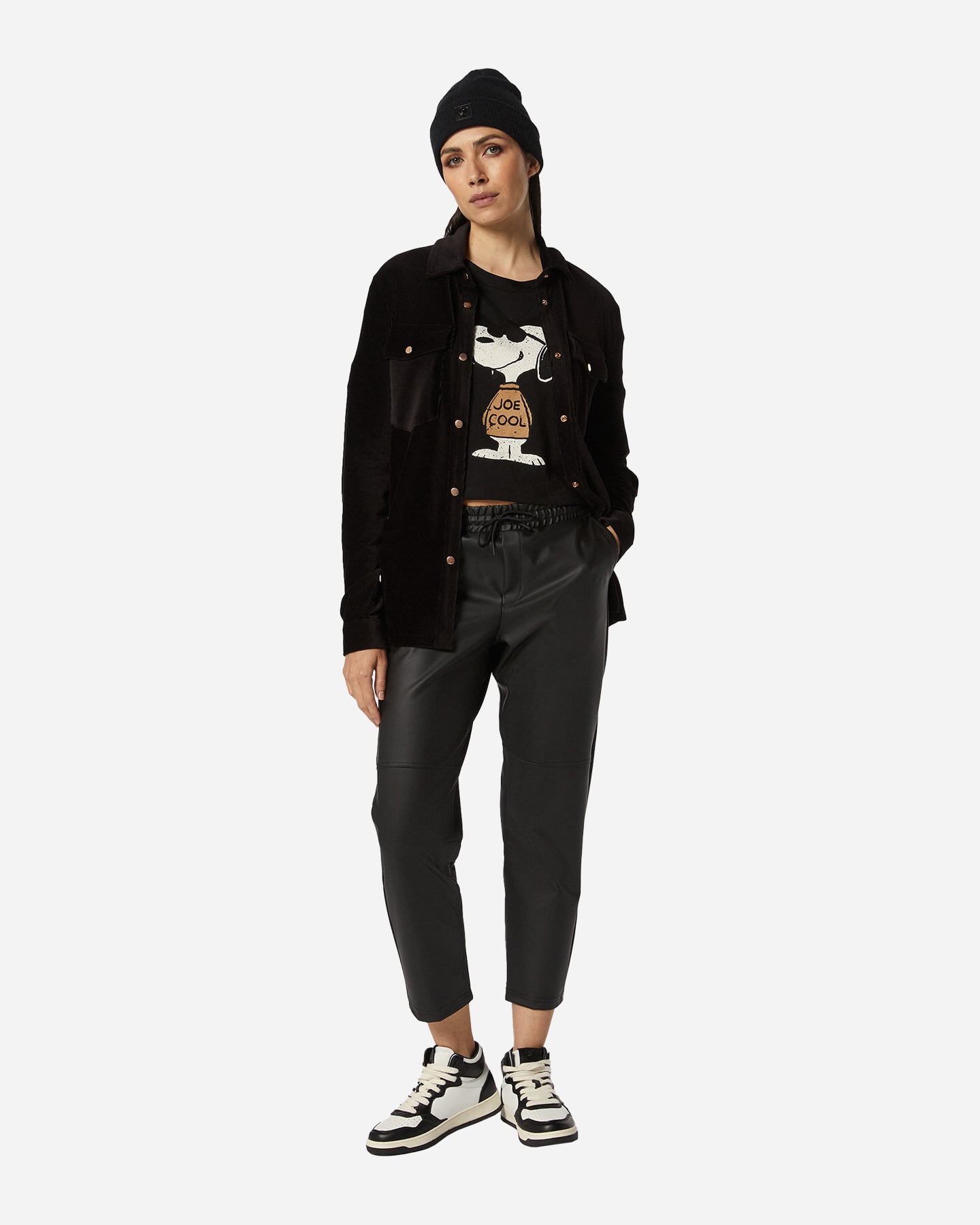 T-shirt FREDDY CROP W - Nero - 1 | Cisalfa Sport