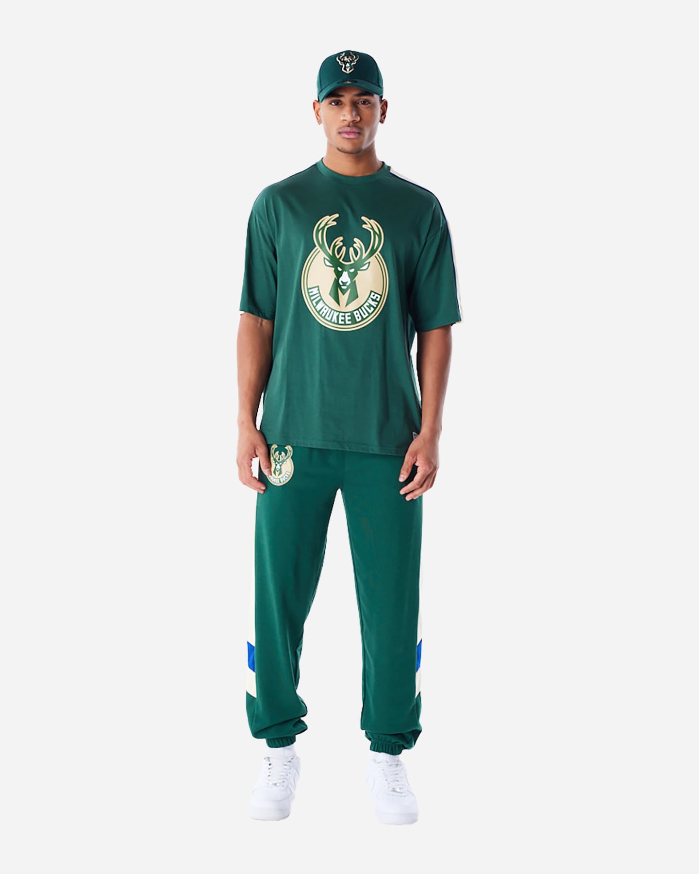 T shirt nba NEW ERA PANEL OS BUCKS M - Verde - 2 | Cisalfa Sport