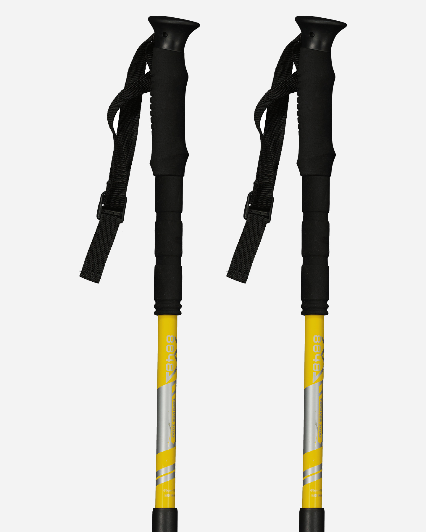 Bastoncini trekking 8848 TREKKER 3000  - Giallo - 3 | Cisalfa Sport