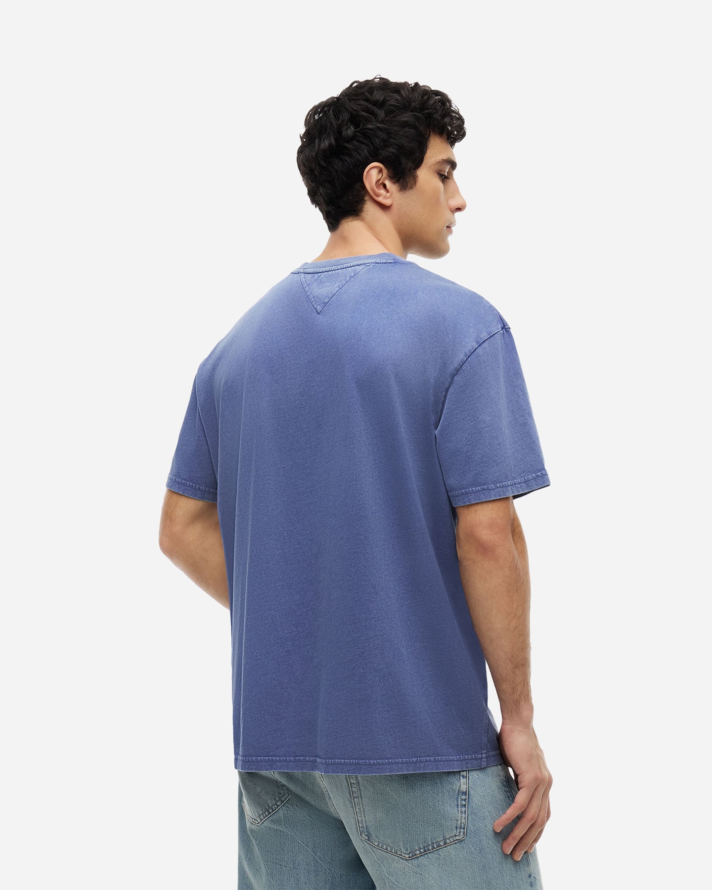 T-shirt TOMMY HILFIGER LOGO REPEAT M - Azzurro - 3 | Cisalfa Sport
