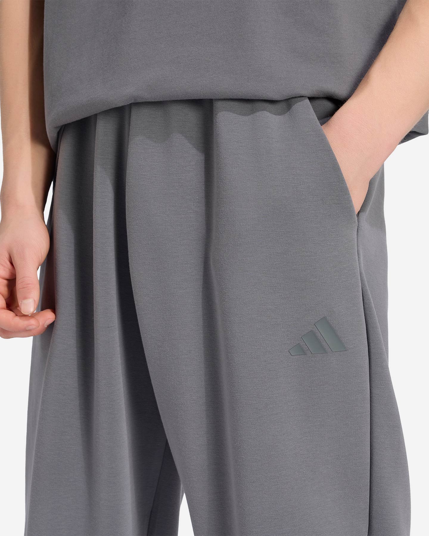 Pantalone ADIDAS SOFT LUX M - Antracite - 4 | Cisalfa Sport