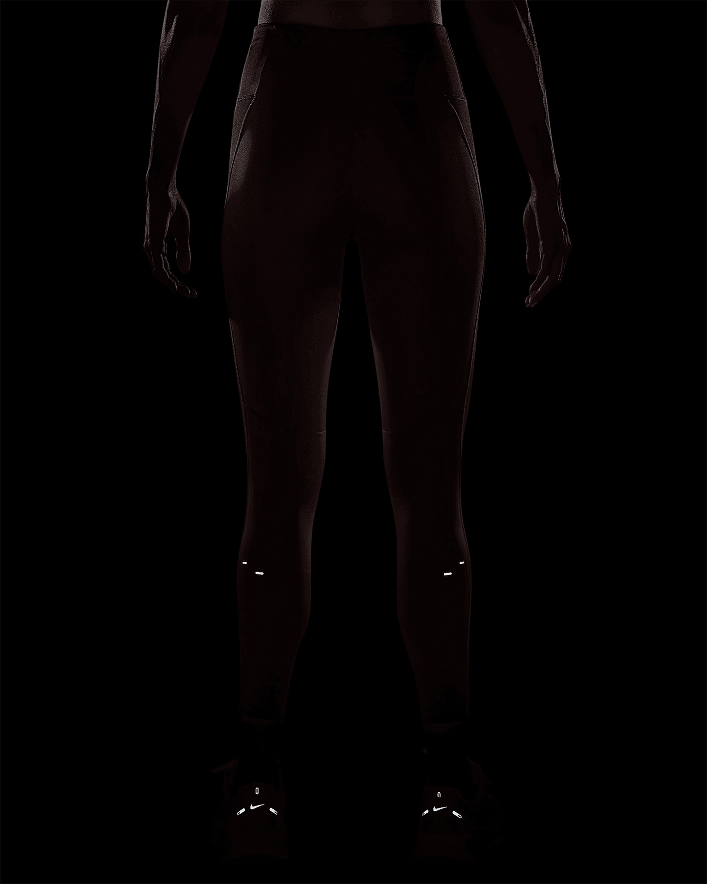 Fuseaux running NIKE TEMPO 7/8 W - Marrone - 3 | Cisalfa Sport