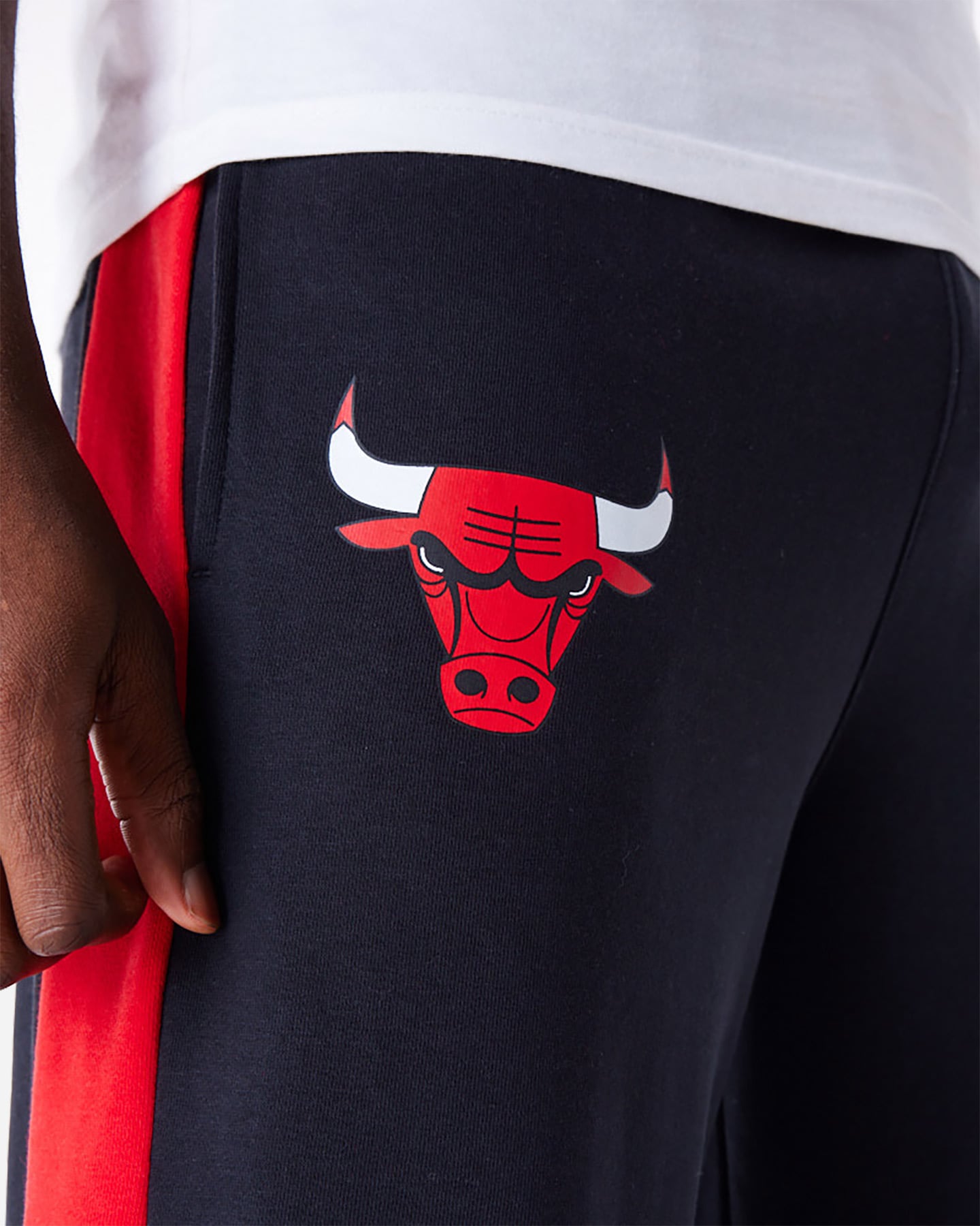 Pantaloni nba NEW ERA PANEL BULLS JOGGER M - Nero - 4 | Cisalfa Sport