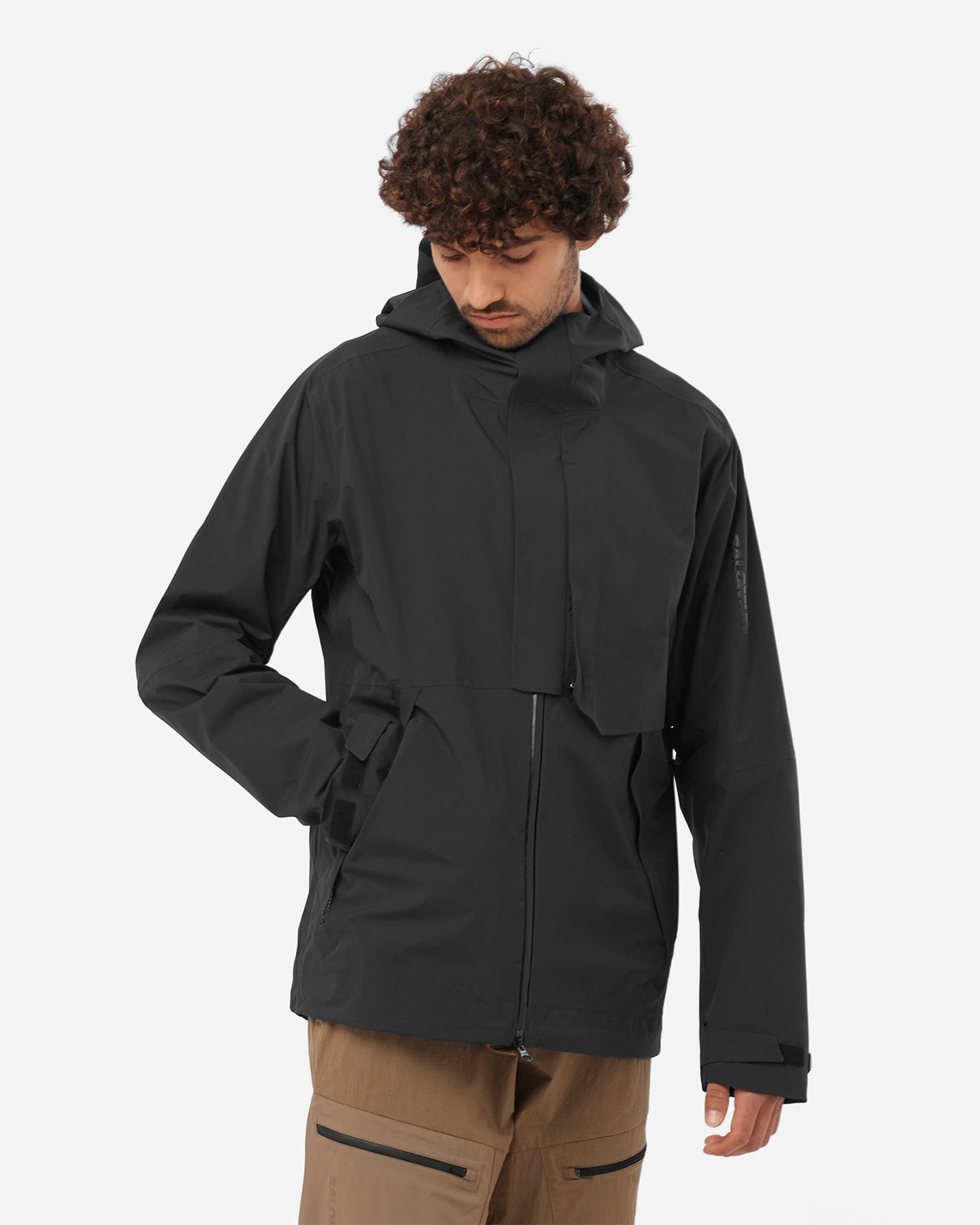 Giacca outdoor SALOMON OUTERPATH PRO 2.5L M - Nero - 1 | Cisalfa Sport