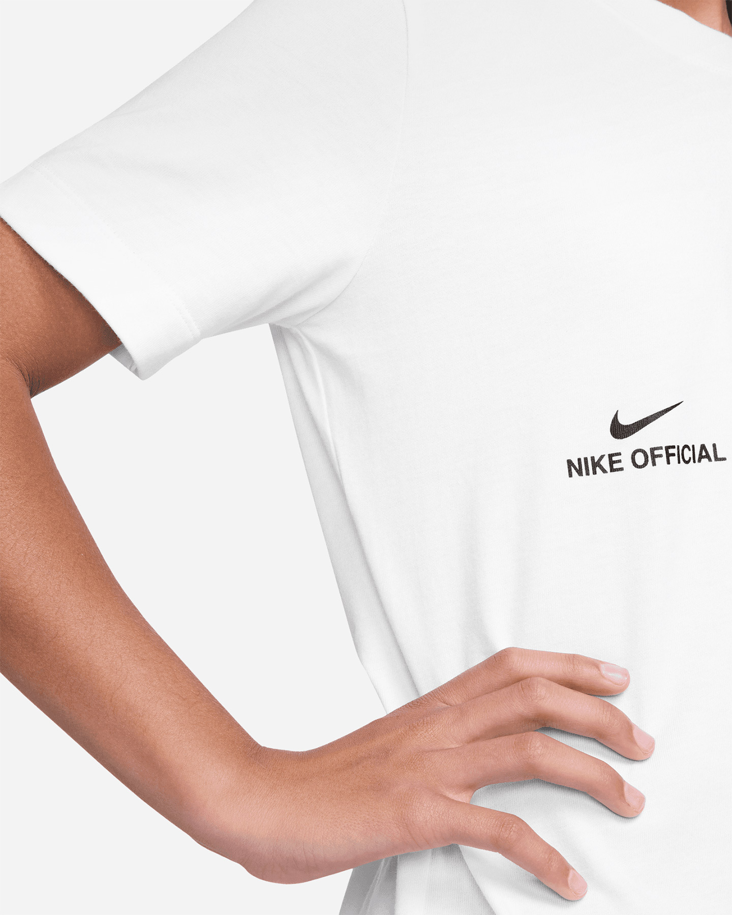 T-shirt NIKE STAFF OFFICIAL JR - Bianco - 2 | Cisalfa Sport
