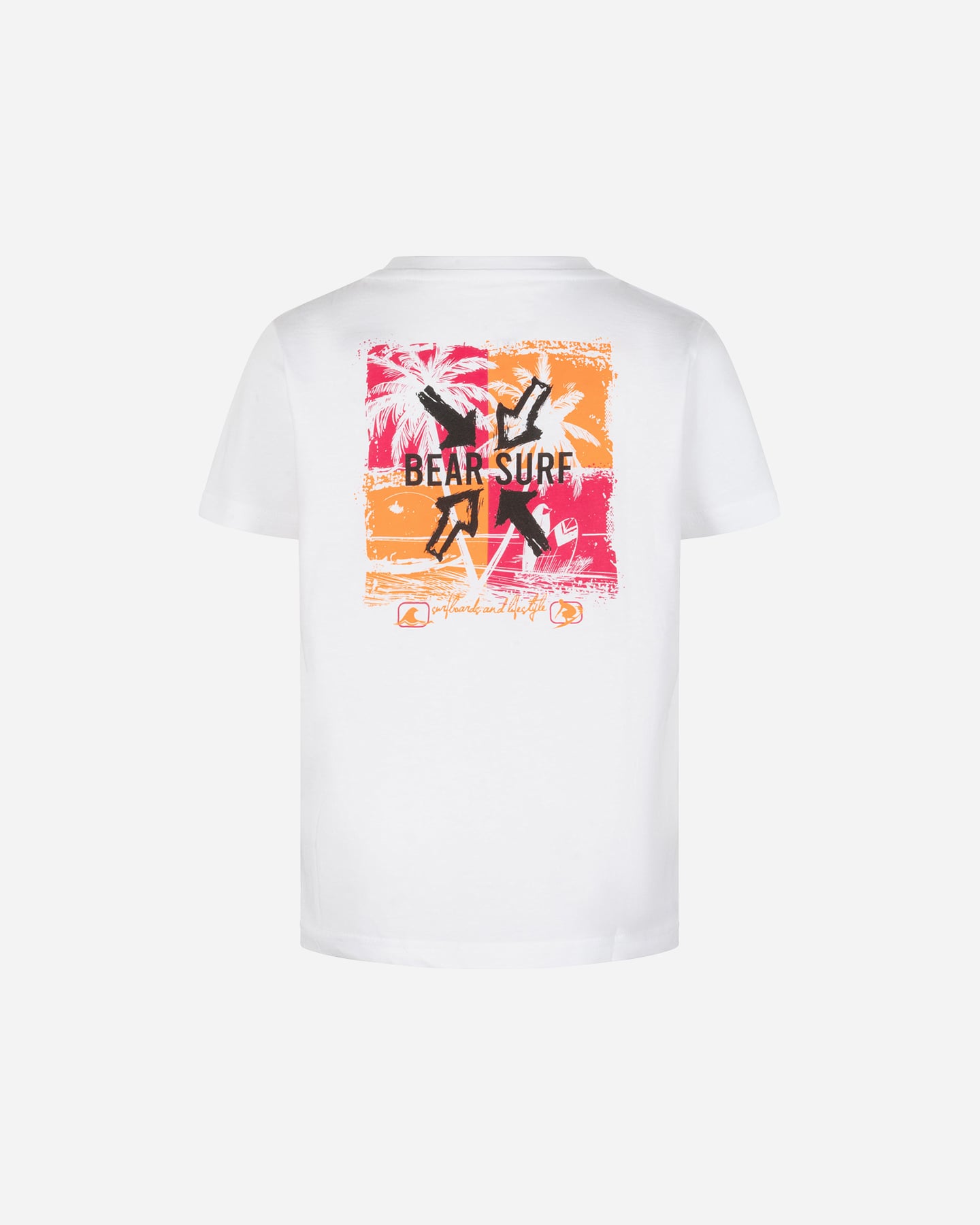T-shirt BEAR ICONIC SURF JR - Bianco - 1 | Cisalfa Sport